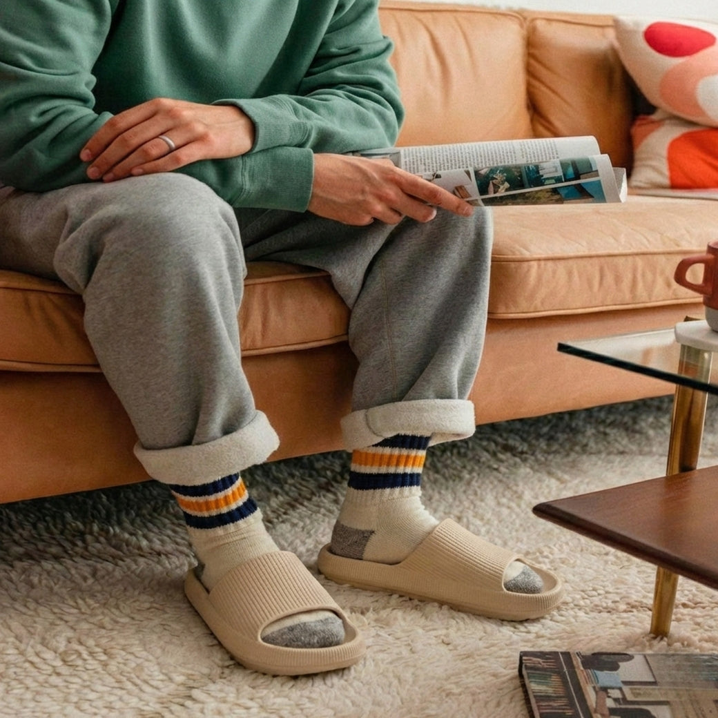 Navy Blue - De thuisslipper